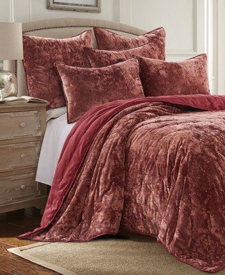 Abruzzi Velvet Spice Quilt, Full/Queen