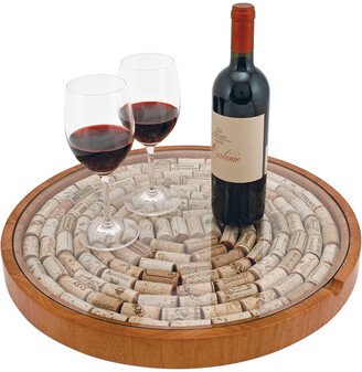 Lazy Susan Cork Display-AA