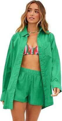 Alexa Top Cover-Up (Island Green) Women's Swimwear