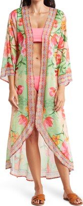 RANEES Floral Print Duster