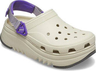 Classic Hiker Xscape Clog (Bone/Neon Purple) Clog Shoes