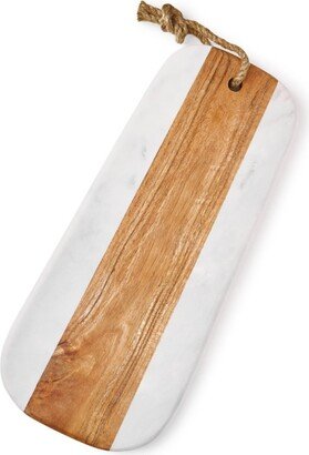 Gauri Kohli Sulguni Marble & Wood Cutting Board-AA