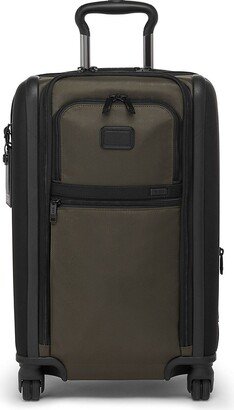 Alpha International Dual-Access 4-Wheel Carry-On Suitcase