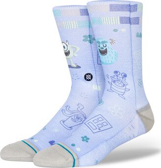 x Pixar By Bubnis Mens Crew Socks-AA