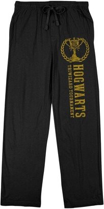 Men's Black Harry Potter Triwizard Tournament Sleep Pants