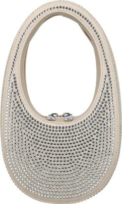 Swipe Crystal Embellished Mini Tote Bag