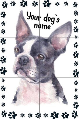 Personalised Pet Tile Mural/Mosaic Ceramic Panel - Colourful Wal Art Mural Gloss Tiles Mosaic