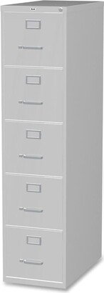 Light Grey 5-drawer Commercial Grade 61-inch Vertical File Cabinet