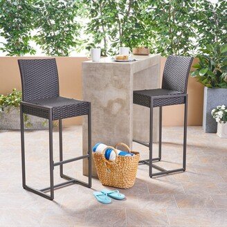 Conway Outdoor Wicker Barstool