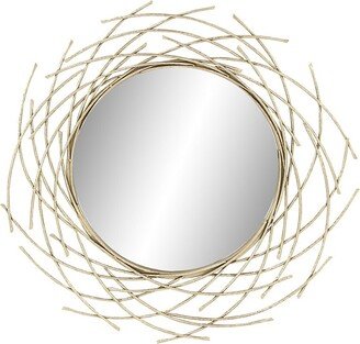 Primrose Valley Arcs Round Wall Mirror