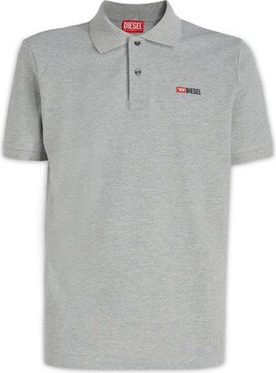 T-Smith-Div Logo Printed Polo Shirt