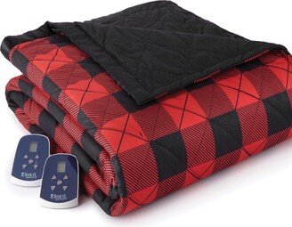 Shavel Micro Flannel 7 Layers of Warmth King Electric Blanket