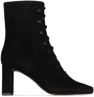 Claude lace-up ankle boots