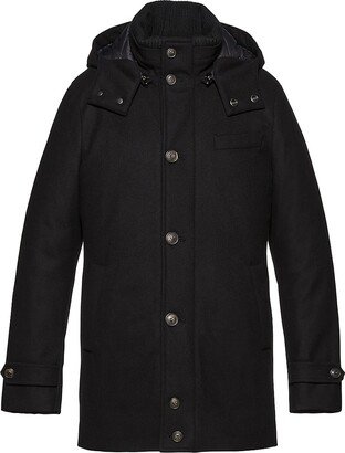 City Active Wool-Blend Down Parka