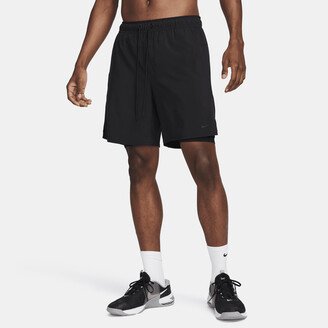 Men's Unlimited Dri-FIT 7 2-in-1 Versatile Shorts in Black