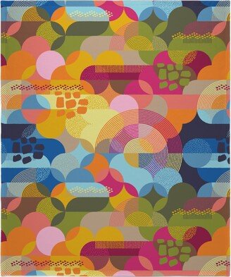 Fleece Photo Blankets: Summertime - Multi Blanket, Fleece, 50X60, Multicolor