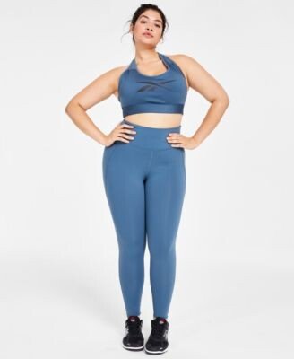 Plus Size Lux Racerback Bra 7 8 Leggings