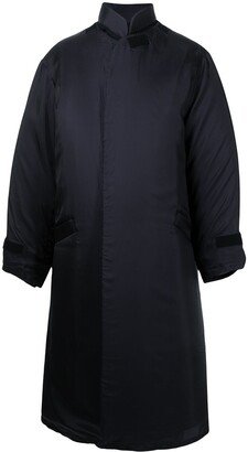 Concealed-Front Fastening Coat