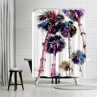 71 x 74 Shower Curtain, Desert Palms California by Suren Nersisyan