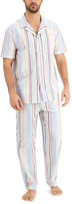 Men's Striped Pajamas, Created for Macy's