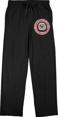 Cobra Kai Dojo Logo Men's Black Sleep Pajama Pants-XL