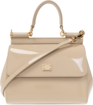 ‘Sicily Medium’ Shoulder Bag - Beige