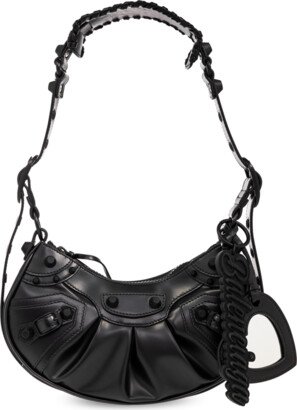 ‘Le Cagole XS’ Shoulder Bag - Black-AB