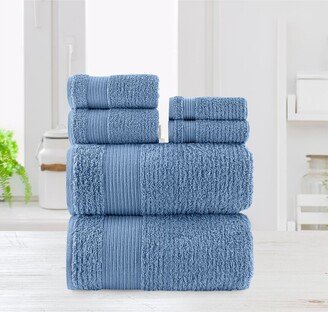 Premium 6Pc Pure Turkish Cotton Towel Set-AG