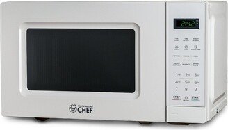 COMMERCIAL CHEF Countertop Microwave Oven 0.7 Cu. Ft. 700W, White