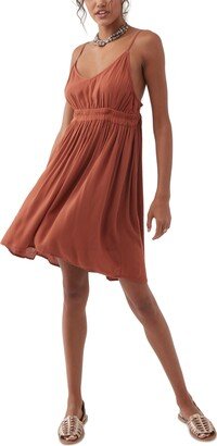 Juniors' Kenzie Spaghetti-Strap Mini Dress