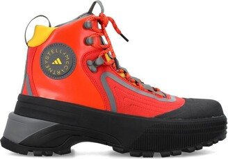 X Terrex Round-Toe Lace-Up Hiking Boots