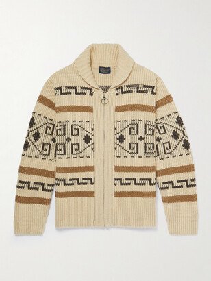 The Original Westerley Jacquard-Knit Wool Cardigan