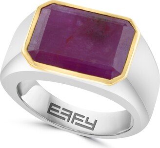 Sterling Silver Ruby Ring