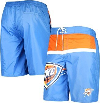 Men's G-iii Sports by Carl Banks Blue Oklahoma City Thunder Sea Wind Swim Trunks