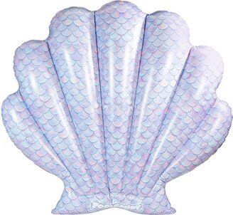 POOLCANDY Extra Large Mermaid Shell Pool Float