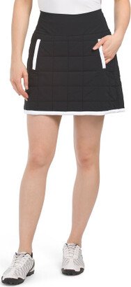 TJMAXX Quilted And Cozy Golf Skort