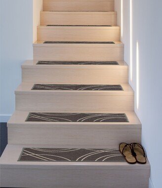 Modern Stripes Non-Slip Stair Treads