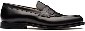 Darwin leather penny loafers