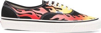 Graphic Printed Lace-Up Sneakers