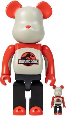 Jurassic Park BE@RBRICK 100% and 400% figure set