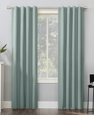 Cyrus Thermal Blackout Back Tab Curtain Panel, 84