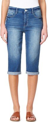 Angels Forever Young Women's Forever Skinny Mid-Rise Crop Jeans (Standard and Plus)