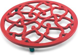 Apple Cast Iron Trivet