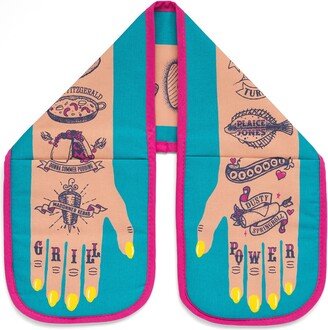 Stuart Gardiner Design Grill Power Double Oven Glove - Multicolour