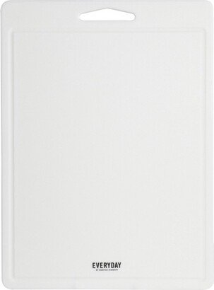 Everyday Fayer Polypropylene 18in x 13in Cutting Board in White