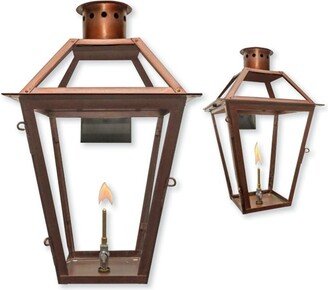 St. Charles Lantern Pendant Light Rustic Copper Outdoor Antique Vintage Modern Gas Or Electric Individually Handcrafted in Stock