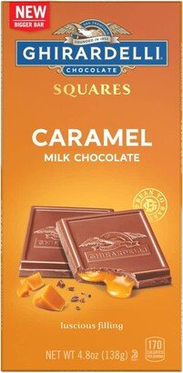 Ghirardelli Nature's Ghirardelli - Bar Milk Chocolate Caramel - Case of 10-4.8 Oz