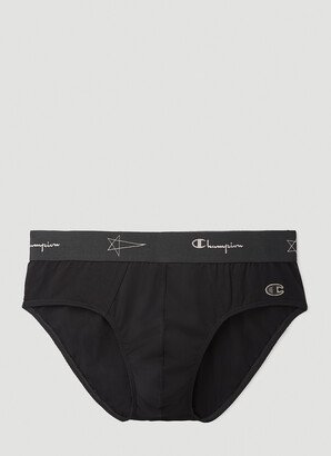 Logo Briefs - Man Underwear Black S