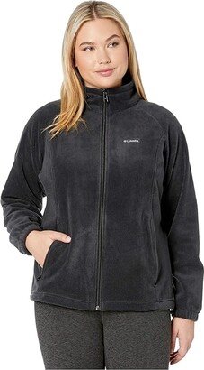 Plus Size Benton Springs Full Zip (Black) Women's Coat