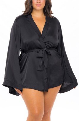 Mirielle Satin Robe